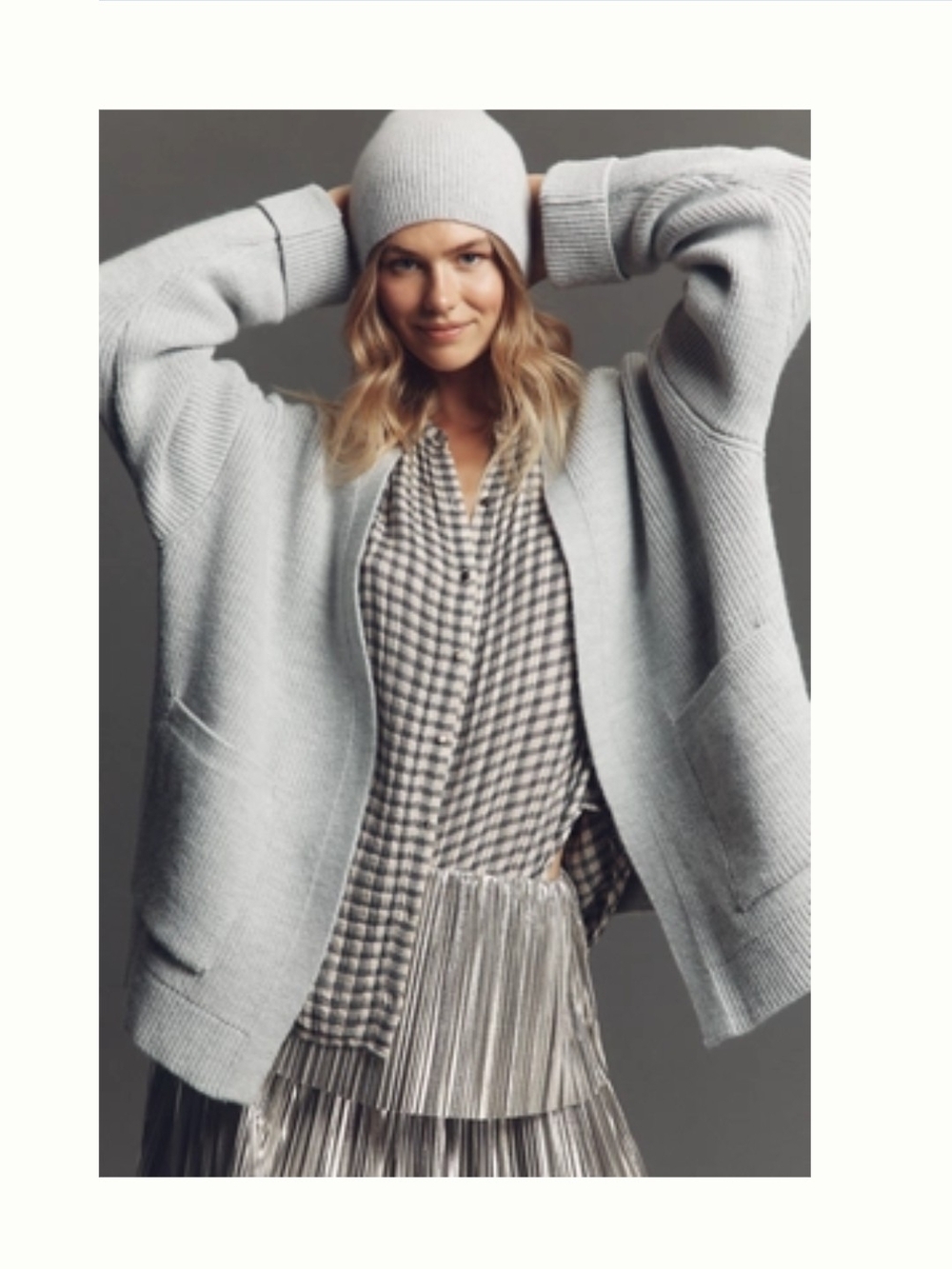 By Anthropologie Cozy Oversized Cardigan Sweater